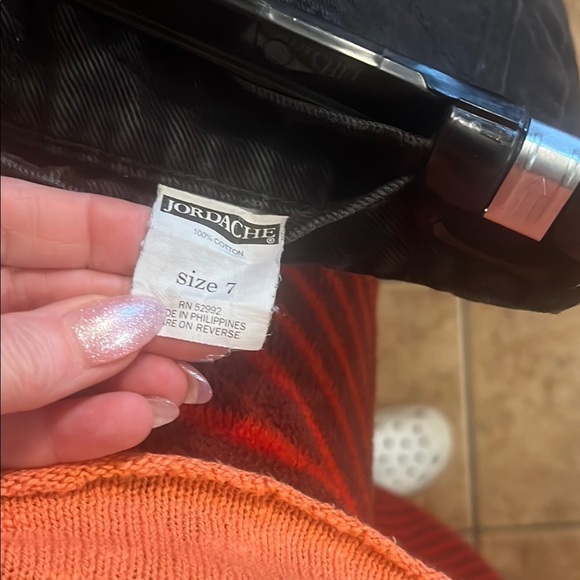 Vintage Jordache Black Jeans - Picture 5 of 5